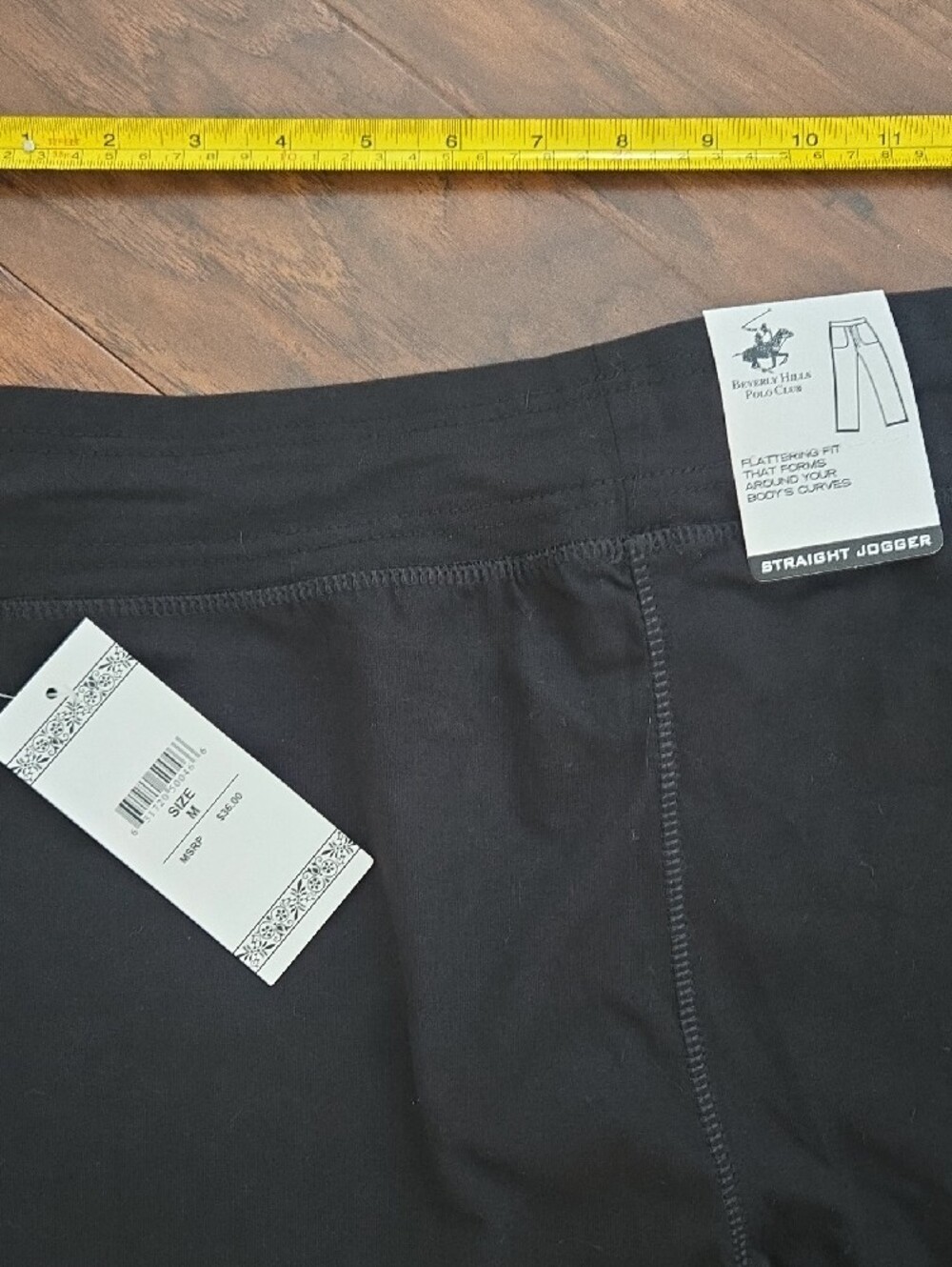 Beverly Hills Polo Club Black Joggers Men’s Size Medium NWT - Picture 9 of 9